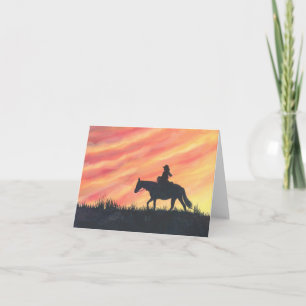 Sunset Horseback Ride Kort