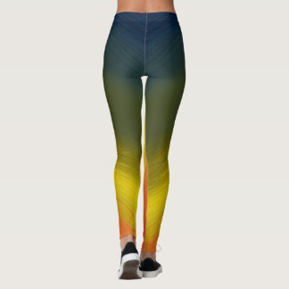 Sunset Hughes Reflection Accent Pillow Leggings