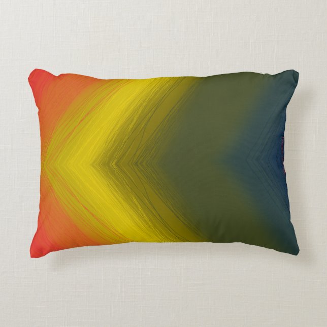 Sunset Hughes Reflection Accent Pillow  Prydnadskudde (Framsidan)