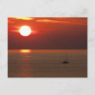 Sunset i Alanya Vykort