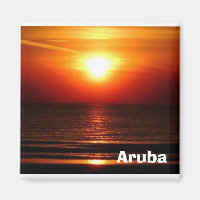 sunset i Aruba
