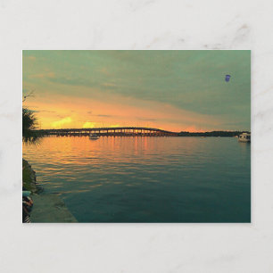 Sunset i Florida Vykort