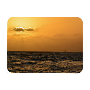 Sunset i Hawaii Magnet