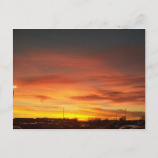 Sunset i Kansas Vykort