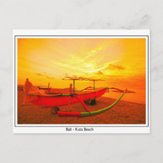 Sunset i Kuta Vykort