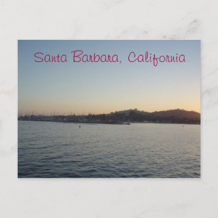 Sunset i Santa Barbara Vykort