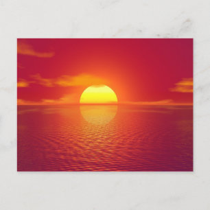 Sunset India Vykort