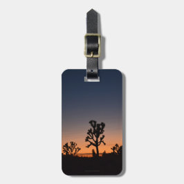 Sunset Joshua Träd Bagagebricka