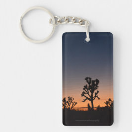 Sunset Joshua Träd Keychain Nyckelring