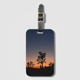 Sunset Joshua Träd Luggage Tag Bagagebricka