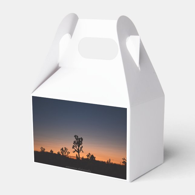 Sunset Joshua Träd Presentaskar (Framsidan Sidan)