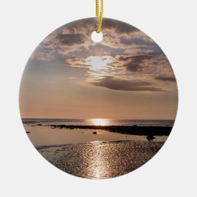 SUNSET JULGRANSPRYDNAD KERAMIK (Framsidan)