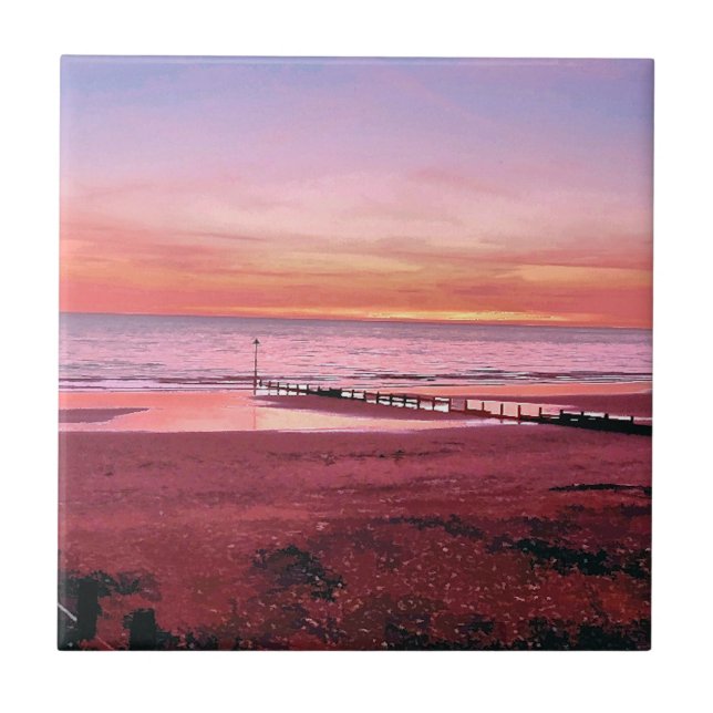 SUNSET KAKELPLATTA (Framsidan)