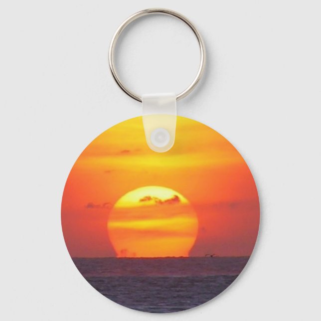 Sunset Keychain Nyckelring (Framsida)
