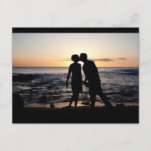 Sunset Kiss Vykort