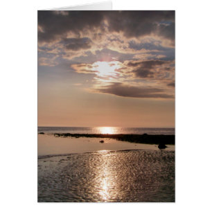 SUNSET-kort Hälsningskort