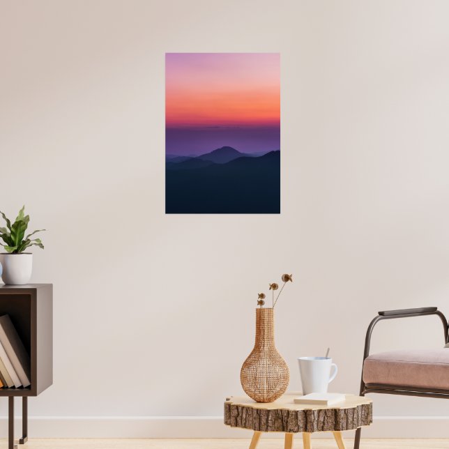 Sunset lagrar poster (Vardagsrum 3)