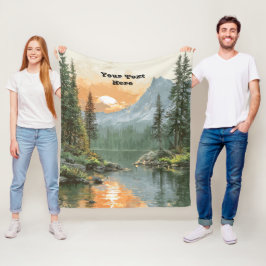 Sunset Lake Fleecefilt