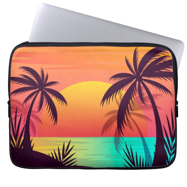 Sunset Laptop sleeve (Framsidan)
