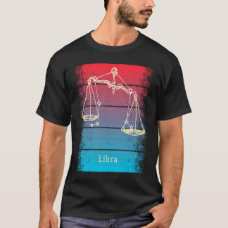 Sunset Libra Zodiac T Shirt