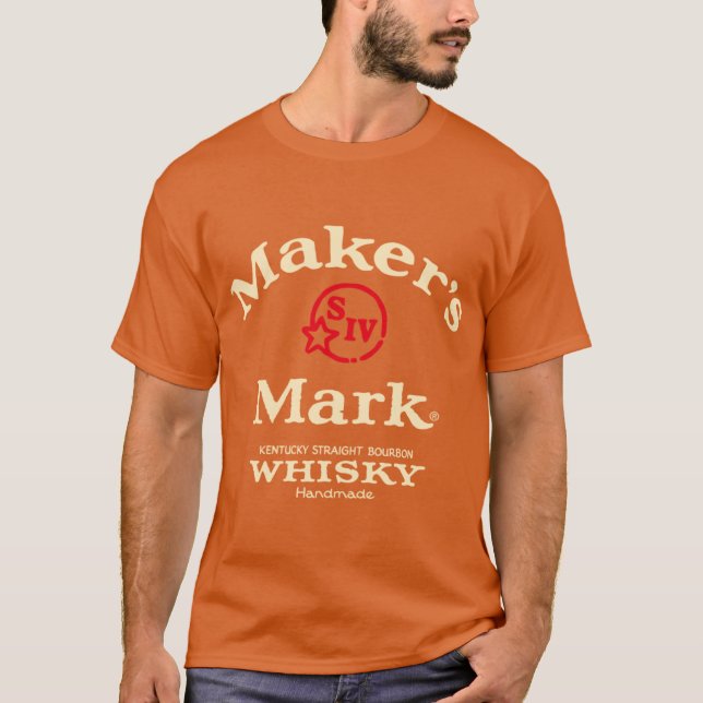 Sunset Light Makers Mark Whiskey eThrough Clouds g T Shirt (Framsida)