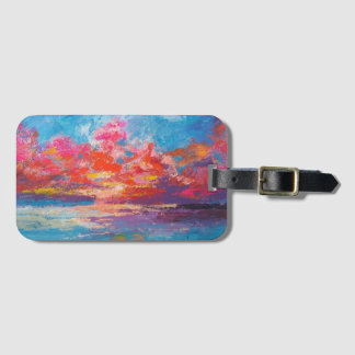 Sunset Luggage Tag Bagagebricka