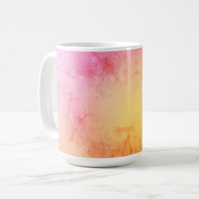 Sunset Marble Coffee Mugg (Framsida vänster)