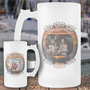 Sunset Marina Friends 2584 Frostat Ölglas
