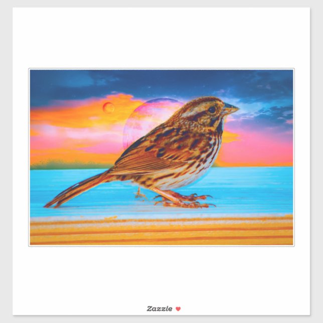 Sunset Melody Klistermärken (Ark)