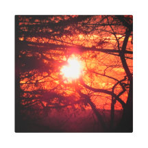 Sunset Metall Wall Art Art