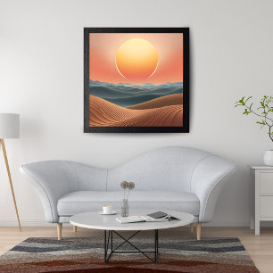 Sunset Mirage Fototryck