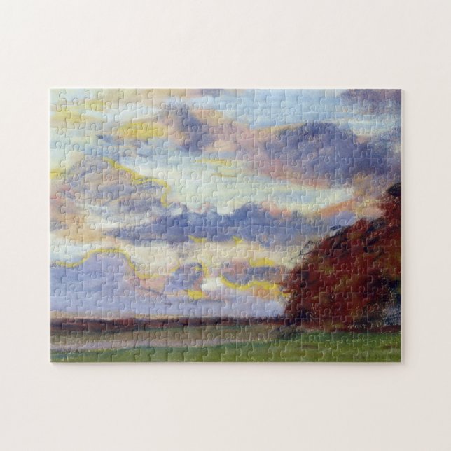 Sunset Monet Fine Art Pussel (Horisontell)