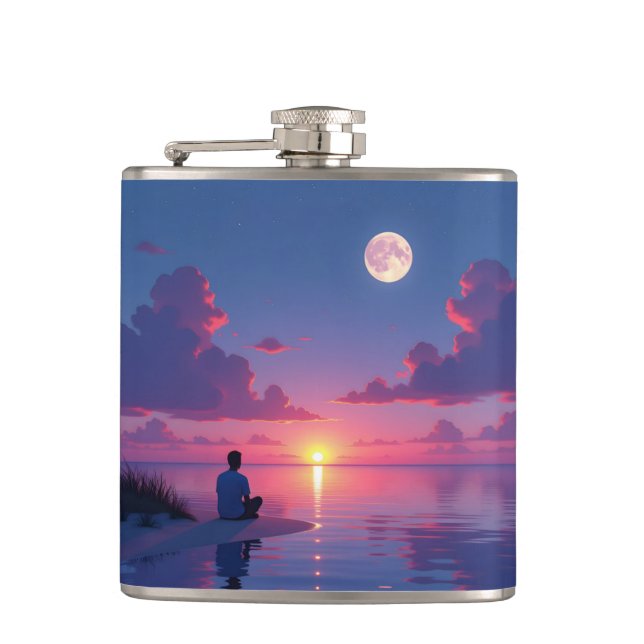 Sunset moonrise caribbean fickplunta (Framsidan)