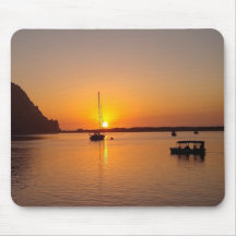 Sunset Morro Bay Sailboat