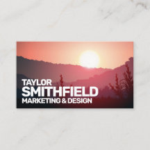 Sunset Mountain Range Äventyr