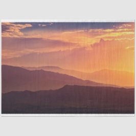 Sunset Mounts Decoupage Tissue Paper