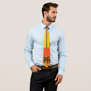 Sunset Neck Tie Slips