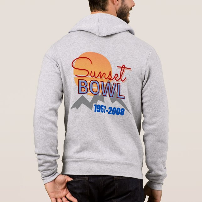 Sunset Nostalgia Sweatshirt T Shirt (Baksida)