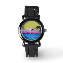 Sunset Ocean Armbandsur