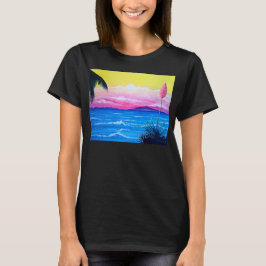 Sunset Ocean  T Shirt