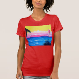 Sunset Ocean T Shirt