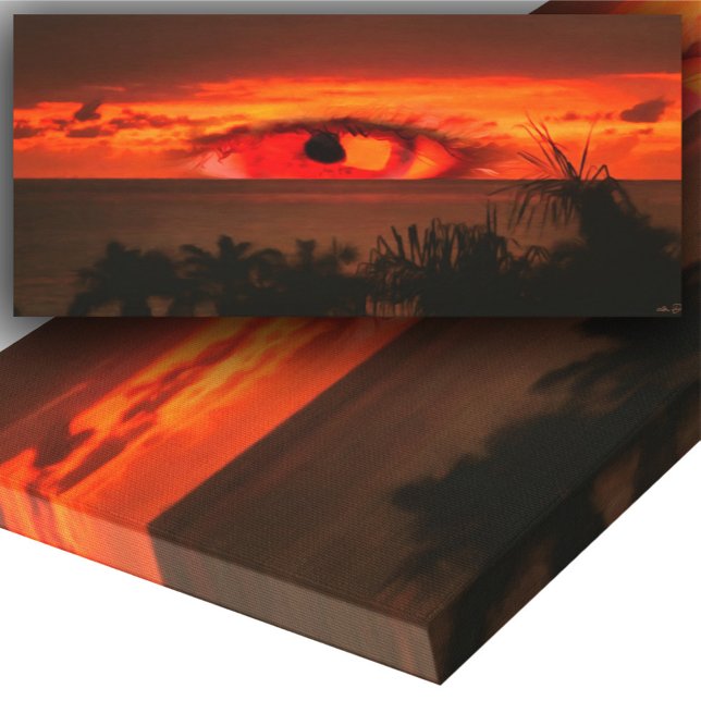 Sunset Öga 2106 Art. Canvastryck (Skapare uppladdad)