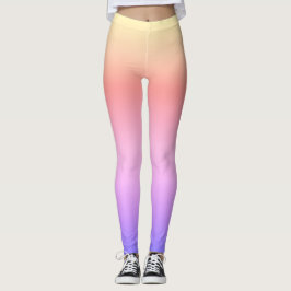 Sunset Ombre-gradient Leggings