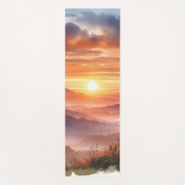 Sunset Ombre Serene Blue & Orange Summer Gift