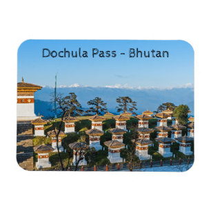 Sunset on Dochula Pass with Himalaya - Bhutan Magnet