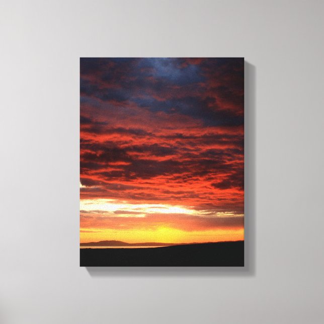 Sunset on Islay, Skottland Canvastryck (Framsida)