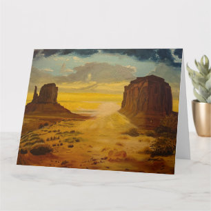 Sunset on Monument Valley, av Gary Poling Kort