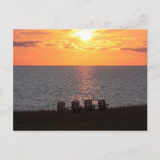 Sunset on Prince Edward Island Vykort