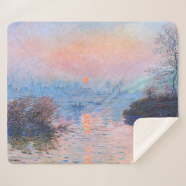 Sunset on Seine Claude Monet