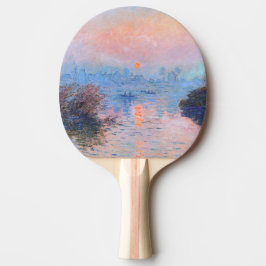 Sunset on Seine Claude Monet Pingisracket